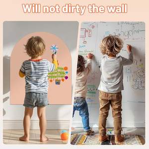 Tableau blanc magnétique multifonctionnel auto-adhésif de bonne qualité, tableau à dessin, tableau noir, 6,5 pouces pour enfants, <span class=keywords><strong>Newlife</strong></span> - Product Image 4
