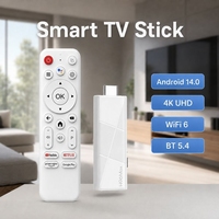 Dispositivo de TV Android 14 H96Max 4K Personalizado 2026, Quad Core, 2GB 8GB, Compatible con Varios Formatos de Video, para Reproductor Multimedia en Streaming, UE