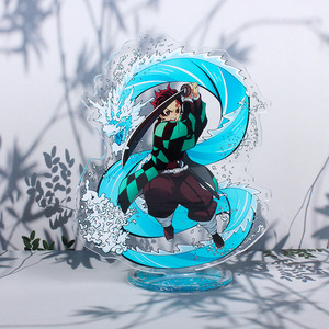 34 stile cartone animato Anime Demoned <span class=keywords><strong>Slayer</strong></span> acrilico Kimetsu No Yaiba figure <span class=keywords><strong>Tanjiro</strong></span> e Nezuko accessori giocattoli regali - Product Image 2