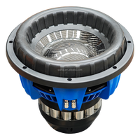 Grosir Pabrik Subwoofer Mobil 12 Inch 2 Voice Coils 4000W RMS Kerucut Serat Karbon N40h Speaker Bass Neodymium untuk Mobil 12100-037N