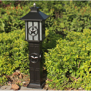 Lámpara Solar de Jardín LED para Exteriores, Resistente al Agua, con Batería de Silicio Monocristalino de 12V Incluida - Product Image 1