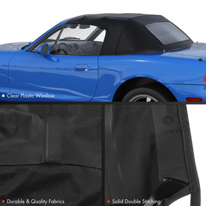 หลังคาผ้าแบบเปิดประทุน MA133-2993 MA133-2993T MIATA-89-05-BLUE-STF-HG สำหรับรถมาสด้า มิอาต้า ปี 1990-2005 - Product Image 3