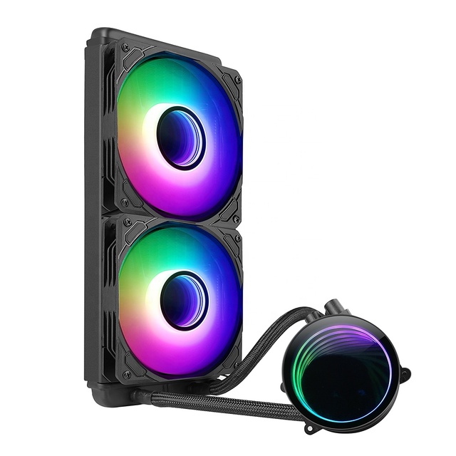 DEEPLIGHT-240 Modern Computer Case Cooper Ceramic Bearing Copper & Aluminum CPU Water Cooling New Redmagic Magnetic Cooler Ice