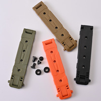 Système de transport sécurisé Molle, étui Kydex avec clip de ceinture MOLLE, boucle et vis, matériau plastique