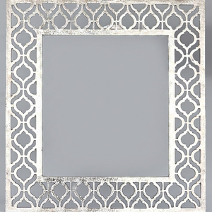 Espejo de Pared Decorativo de Aluminio con Marco Metálico de Diseño Moderno y Lujoso Z.M. CREATIONS Home Hotel Lobby - Product Image 1