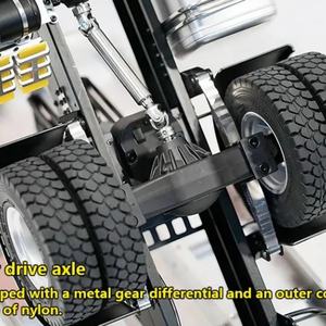 1:14 Scale KABOLITE K5701 4WD RC Tractor <b>Truck</b> Electric Dump Trialer Car 4X4 RTR 540 Brush Motor Alloy Metal FlySky 2.4G <b>Remote</b> - Product Image 5