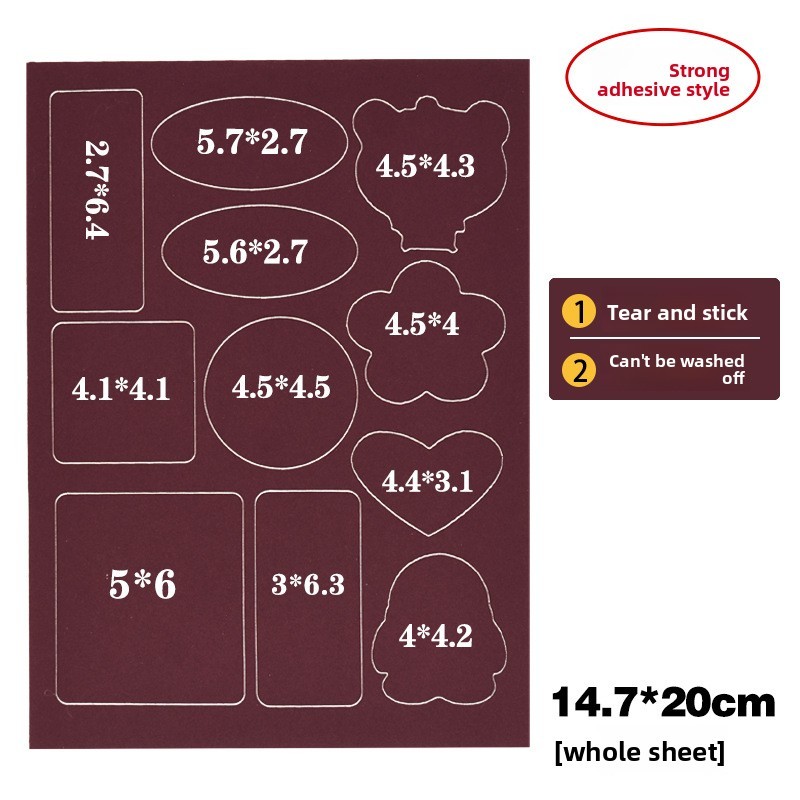 Reddish-brown [single sheet]