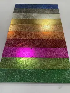 Mattonelle di travertino elettrolitica mattonelle di parete del bagno della cucina mosaico di pietra elettrolitico decorativo colorato