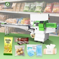 Emballage volumétrique de paquet d'oreiller Machine à emballer semi-automatique de papier hygiénique de serviette