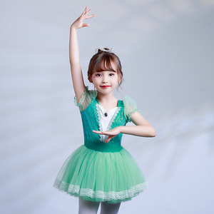 Costume da Ballo in Tulle per Bambine, Abito Estivo da Ballerina Stile Fiabesco per Spettacoli - Product Image 3