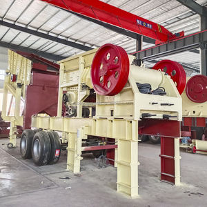 Usine mobile de broyeur d'opération facile pour la pierre ferroviaire d'agrégat - Product Image 4