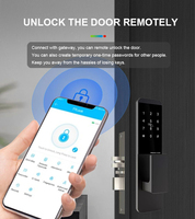 Cerradura Inteligente para Puerta de Hotel TTlock, Almacenamiento en la Nube por Aplicación, Aleación de Aluminio y Acero, Código de Acceso por Tarjeta, Fácil Instalación, Ecológica