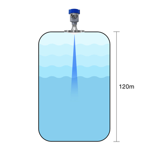 Dụng cụ đo mức Radar chống cháy nổ Độ chính xác cao để đo mức bể dầu đo mức tối ưu - Product Image 3