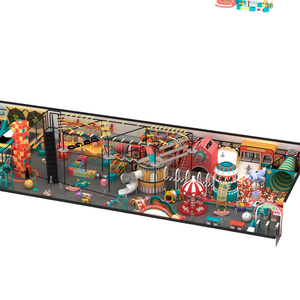 Commercial Large Ball Pool Children Indoor Amusement Park Equipment Indoor Playground With <b>Trampoline</b> - Product Image 3