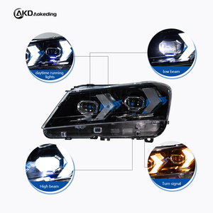 Kit de phares LED modifiés pour BMW X3 F25 2010-2013, style flèche, double couleur, projecteur LED DRL, clignotants séquentiels - Product Image 4