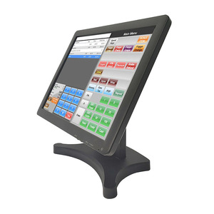 Écran tactile POS résistif TFT LCD 15 pouces <span class=keywords><strong>Taiwo</strong></span> TW15001-Z4 4 fils avec interface D-SUB/HD et support TMB02 pour système de caisse - Product Image 2