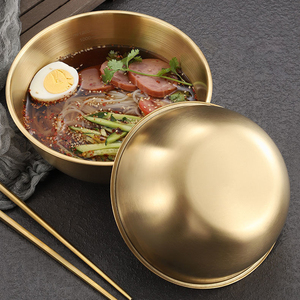 Lot <span class=keywords><strong>de</strong></span> bols mélangeurs <span class=keywords><strong>de</strong></span> cuisine en acier inoxydable, empilables, accessoires <span class=keywords><strong>de</strong></span> pâtisserie, bols <span class=keywords><strong>de</strong></span> rangement dorés avec échelle <span class=keywords><strong>de</strong></span> mesure - Vente en gros usine - Product Image 2