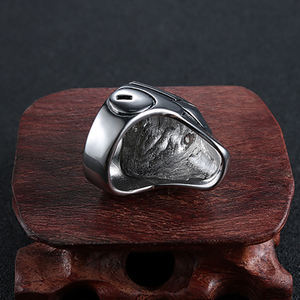 Joyería de acero inoxidable de alta calidad, anillos de Iron Man <span class=keywords><strong>Superman</strong></span> para hombres y niños, marca con logotipo personalizado - Product Image 5