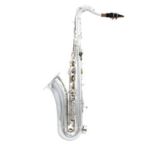 <span class=keywords><strong>SLADE</strong></span> Saxophone ténor argenté Instrument à vent professionnel avec accessoires de saxophone ténor Instruments de musique saxophone en laiton - Product Image 3
