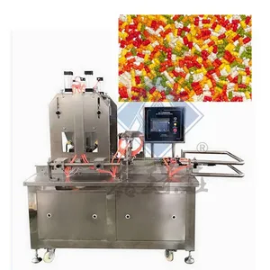 Factory Industrial Bean Lollipop Jelly Bear Gummy Machine Candy Automatic Making Machine