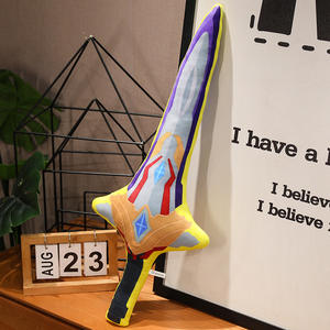 Nuevo Estilo de Juguete de Peluche de Espada de Anime al por Mayor, Espada y Escudo de Peluche, Almohada de Algodón PP, Muñeca de Juguete, Espadas, Armas - Product Image 3