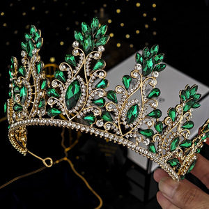 Couronne en alliage <span class=keywords><strong>de</strong></span> luxe rétro européen et américain <span class=keywords><strong>de</strong></span> Zhaoyi, piste <span class=keywords><strong>de</strong></span> concours <span class=keywords><strong>de</strong></span> beauté <span class=keywords><strong>de</strong></span> l'eau exagérée, Fas haut <span class=keywords><strong>de</strong></span> gamme - Product Image 6