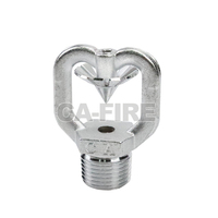Buse de pulvérisation d'eau haute pression CA-Fire en laiton et acier inoxydable 1,2 MPa pour système de brumisation 15 mm à angle de 90 degrés