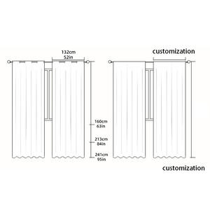 <span class=keywords><strong>Rideaux</strong></span> d'extérieur imperméables avec fixation velcro et ombrage élevé, design moderne, 100% polyester, toutes saisons, pour pergola et gazebo - Product Image 2
