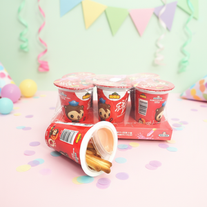 Biscuits en forme de bâtonnets à la crème au chocolat personnalisés en gros, en forme solide, durée de conservation de 12 mois - Product Image 2