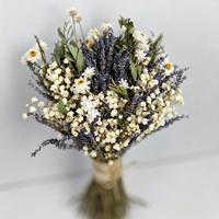 Buket Bunga Kering Boho Rustic Buatan Tangan untuk Dekorasi Pernikahan, Meja, Centerpiece, dan Latar Belakang Pesta