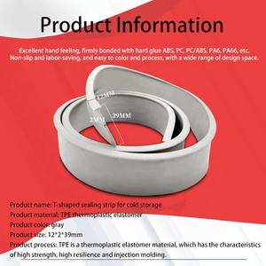 Cold Room <strong>Door</strong> T-shaped TPE Gap <strong>Refrigerator</strong> <strong>Door</strong> <strong>Strip</strong> Seals Sealing <strong>Strip</strong> For <strong>Refrigerator</strong> <strong>Doors</strong> - Product Image 3