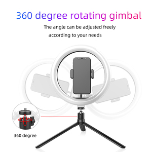 Table Top Dimmable 10 pouces <span class=keywords><strong>LED</strong></span> Ring Light pour la diffusion en direct - Product Image 3