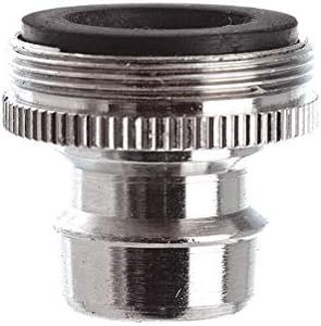 Adaptateur de robinet de <span class=keywords><strong>lave</strong></span>-<span class=keywords><strong>vaisselle</strong></span> de haute qualité | Connexion d'adaptateur de <span class=keywords><strong>lave</strong></span>-<span class=keywords><strong>vaisselle</strong></span> | 15/16-27 mâle ou 55/64-27 femelle | Chrome (36108E) - Product Image 2