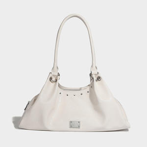 2025 nuevo diseño elegante bolso de hombro retro de moda bolso de mano de gran capacidad estilo Perezoso - Product Image 3