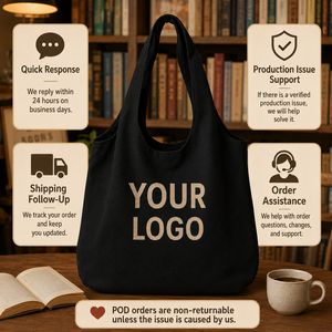 Kit <span class=keywords><strong>de</strong></span> Regalo para Eventos <span class=keywords><strong>de</strong></span> Librerías, Bolsa <span class=keywords><strong>de</strong></span> Lona con Asa Larga y Logotipo Personalizado, 34x39cm, Bolsa <span class=keywords><strong>de</strong></span> Compras Reutilizable Estética, Regalos para Bibliotecas y Librerías, Logotipo Personalizado - Product Image 6