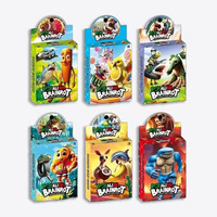 24-Card Cross-Border AI Journey to the West Cartes flash Cartes laser en version anglaise Produit en boîte