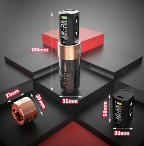 Wireless Rotary Tattoo Pen Machine Brushless Motor LED Display 4.0mm Stroke Lithium <b>Battery</b> for Professional Tattoo Use - Product Image 4