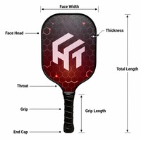 Palas de Pickleball para Educación Física Escolar al por Mayor |   Fibra de Vidrio Resistente para Entradas |   Suministro a granel para programas educativos |   Suministros para Pickleball