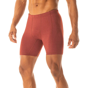 Shorts de compression athlétiques confortables pour l'entraînement et la course, taille mi-haute, respirants, en Spandex et Polyester - Product Image 6