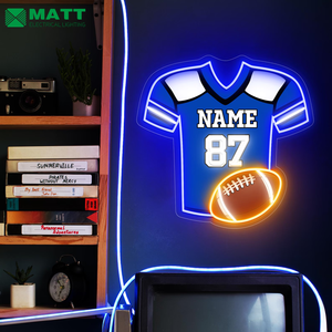 Letrero de Neón Personalizado para Interiores, Luces LED de la Marca MATT, Garantía de 2 Años, Alimentación por Batería/CA, Ahorro de Energía, Montaje en Pared para Hogar, Oficina y Empresas - Product Image 2