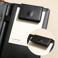 Porte-ordres personnalisé en cuir PU pour serveur, avec pince à billets, pour restaurant