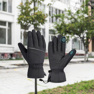 Gants d'entraînement de ski, gants d'hiver antidérapants et imperméables pour le cyclisme, pour adultes, en velours, chauds, compatibles avec les écrans tactiles, équipement de sport pour moto - Product Image 3
