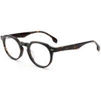 Monture de lunettes optiques rondes rétro Elan Optical YB6601 en acétate unisexe, vente chaude, écologique, directement de l'usine