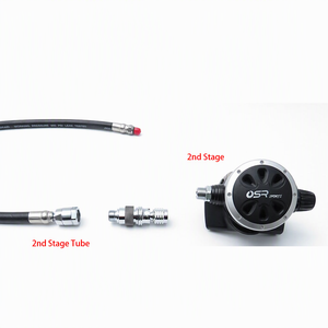 Máscara de Buceo de Cara Completa, Conector Rápido de Segunda Etapa con Bloqueo Automático, Conector Rápido de Latón Cromado para Buceo 60312 - Product Image 3
