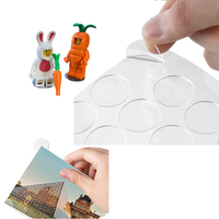 Tapis antidérapants pré-découpés lavables, adhésifs double face, à nano-aspiration, en PU, feuille de silicone collante réutilisable