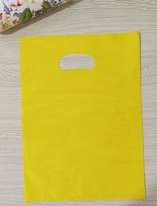 Custom Logo Printed Thick Folding PE Flat Shopping Bag for <b>Shoes</b> and Clothing Supermarket Tote Bag with Shoulder Strap - Product Image 6