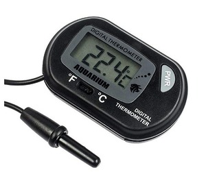 Alta precisione digitale LCD acquario termometro impermeabile sonda di plastica con ventosa per acquari & rettili <span class=keywords><strong>habitat</strong></span> - Product Image 6