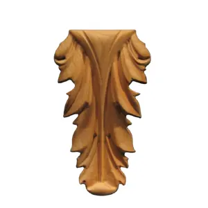 Antique Decorative Carved Furniture Wood Appliques Onlays Home Furniture Parts Accessories Wood Carving