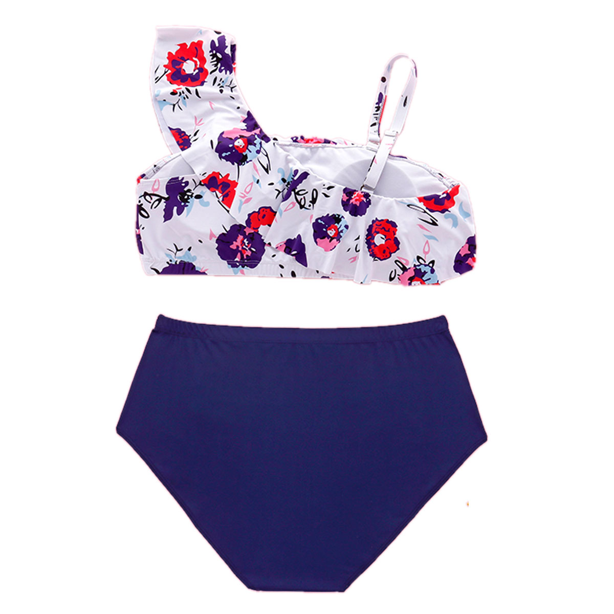 2021 Hot Sale one shoulder Plus size printed bikini sexy bikini