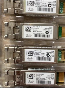 Module émetteur-récepteur fibre optique d'occasion SFP-10G-SR SFP-10G-SR-S SFP-10G-LR SFP-10G-LR-S - Product Image 5